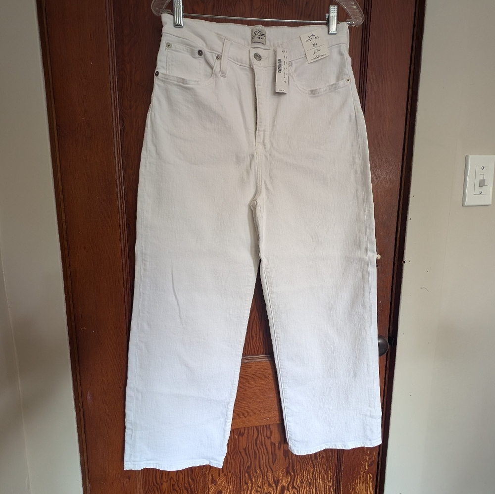 JCrew, high waist, crop, stretch